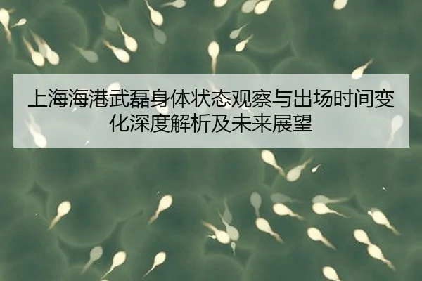 上海海港武磊身体状态观察与出场时间变化深度解析及未来展望